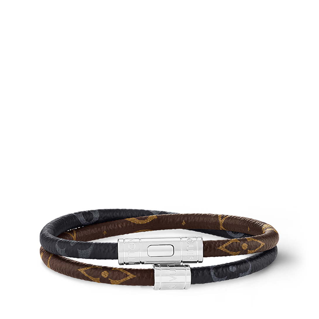 LOUIS VUITTON ブラスレ ネオグラム 2連 シルバー金具 Keep It Double Bracelet Monogram - Bracelets - M8154E | LOUIS VUITTON